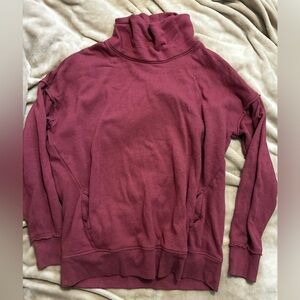 True Craft Maroon Cowl Neck Sweater